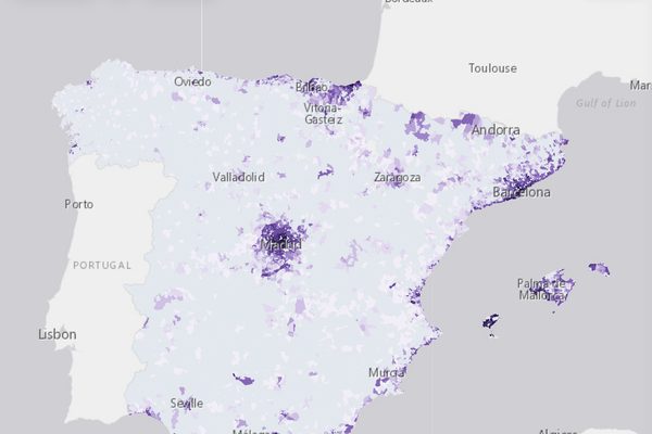 Precio del alquiler por barrio: vista del mapa
